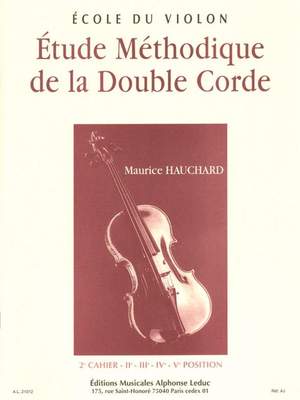 Maurice Hauchard: Étude Méthodique de la Double Corde 2