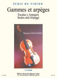 Maurice Hauchard: Gammes et arpèges, Vol.1