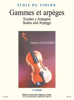 Maurice Hauchard: Gammes et arpèges, Vol.1