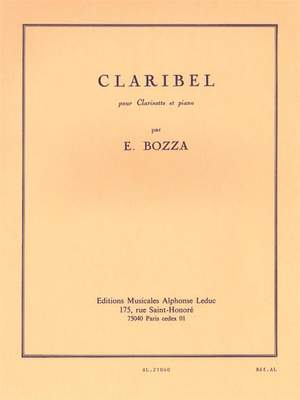 Eugène Bozza: Claribel