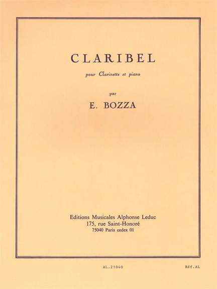 Eugène Bozza: Claribel
