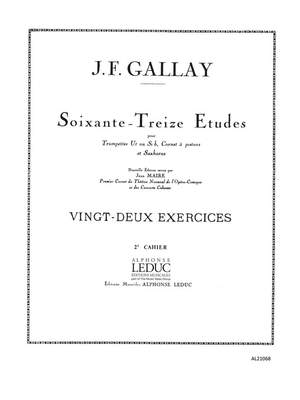 Jacques-François Gallay: Jacques François Gallay: 22 Exercices
