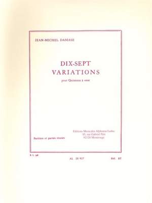 Jean-Michel Damase: 17 Variations Opus 22