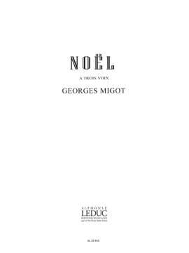 Migot: Noël