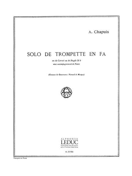 Chapuis: Solo