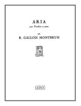 Raymond Gallois Montbrun: Aria