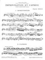 Bozza: Improvisation Et Caprice Product Image