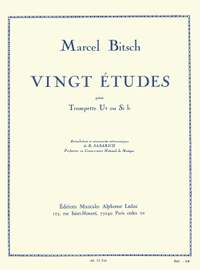 Marcel Bitsch: 20 études pour trompette