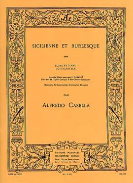 Alfredo Casella: Sicilienne & Burlesque