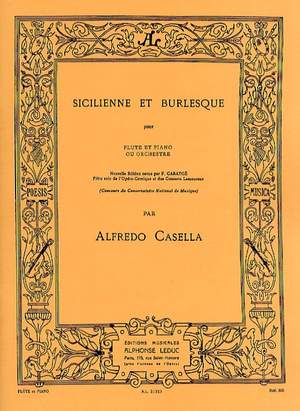 Alfredo Casella: Sicilienne & Burlesque