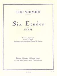 Eric Schmidt: 6 Études pour harpe