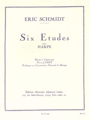 Eric Schmidt: 6 Études pour harpe