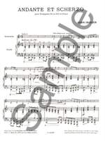 Henri Büsser: Andante et Scherzo, Op. 44 pour trompette et piano Product Image