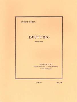 Eugène Bozza: Duettino For Two Bassoons