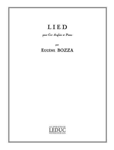 Bozza: Lied