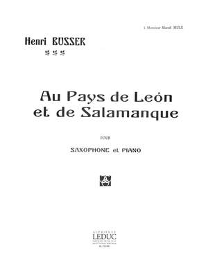 Henri Büsser: Au Pays de Leon et de Salamanque Op.116