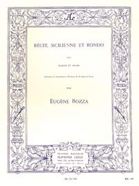 Eugène Bozza: Récit, Sicilienne And Rondo for Bassoon And Piano