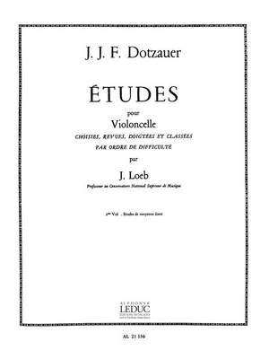 Friedrich Dotzauer: Justus Johann Friedrich Dotzauer: Etudes Vol.2