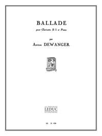 Anton Dewanger: Ballade Op88