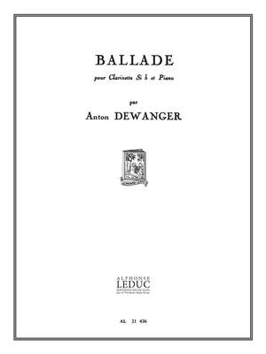 Anton Dewanger: Ballade Op88