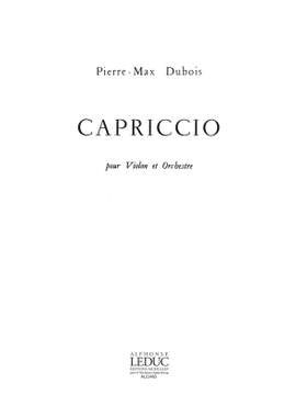Pierre-Max Dubois: Capriccio