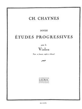 Charles Chaynes: 12 Etudes Progressives