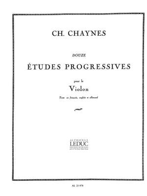 Charles Chaynes: 12 Etudes Progressives