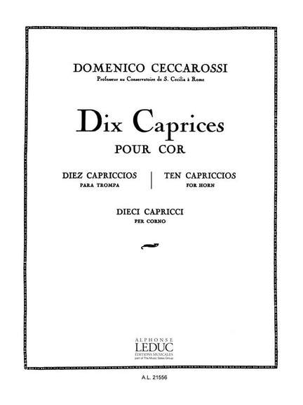 Ceccarossi: 10 Caprices