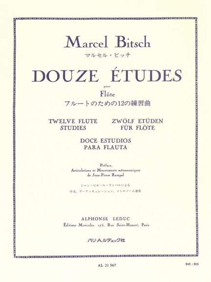 Marcel Bitsch: 12 Etudes