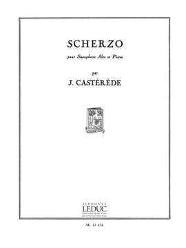 Jacques Castérède: Scherzo For Alto Saxophone And Piano