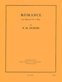 Pierre-Max Dubois: Romance For Clarinet And Piano
