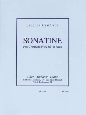 Jacques Castérède: Sonatine pour trompette et piano