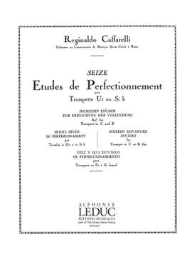 Reginaldo Caffarelli: 16 Etudes de Perfectionnement