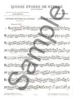Marcel Bitsch: 15 Etudes de Rythme Product Image