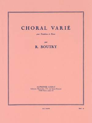 Roger Boutry: Choral Varié