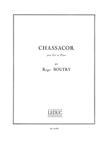 Roger Boutry: Chassacor