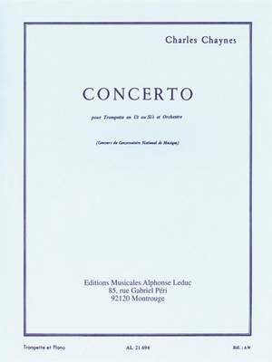 Charles Chaynes: Concerto pour Trompette et Orchestre