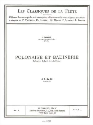 Johann Sebastian Bach: Polonaise Et Badinerie