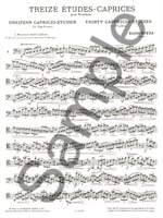 Eugène Bozza: 13 Etudes-Caprices De Grande Difficulté Product Image