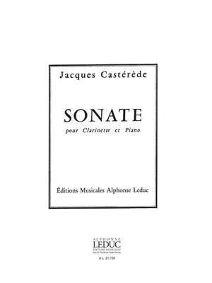 Jacques Castérède: Sonate