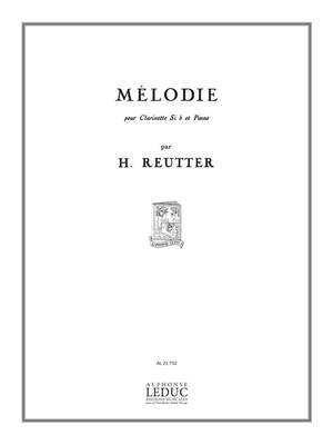 Reutter: Melodie