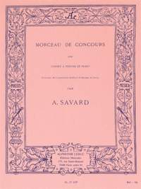 Augustin-Marie Savard: Morceau de Concours