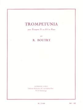 Roger Boutry: Trompetunia pour trompette en si bémol et piano