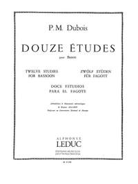 Pierre-Max Dubois: 12 Etudes