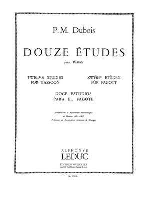 Pierre-Max Dubois: 12 Etudes