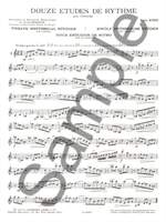 Marcel Bitsch: 12 Études De Rythme Product Image