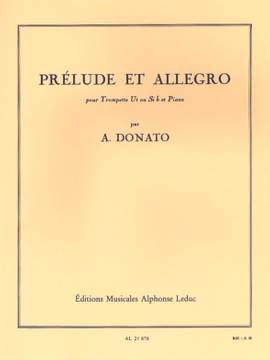 Anthony Donato: Prélude Et Allegro (Trumpet)