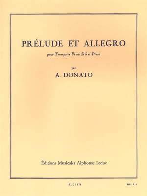Anthony Donato: Prélude Et Allegro (Trumpet)