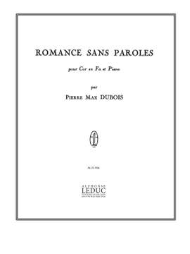 Pierre-Max Dubois: Romance sans Paroles