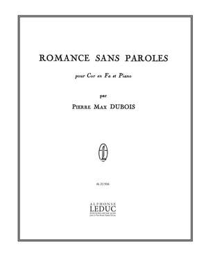 Pierre-Max Dubois: Romance sans Paroles